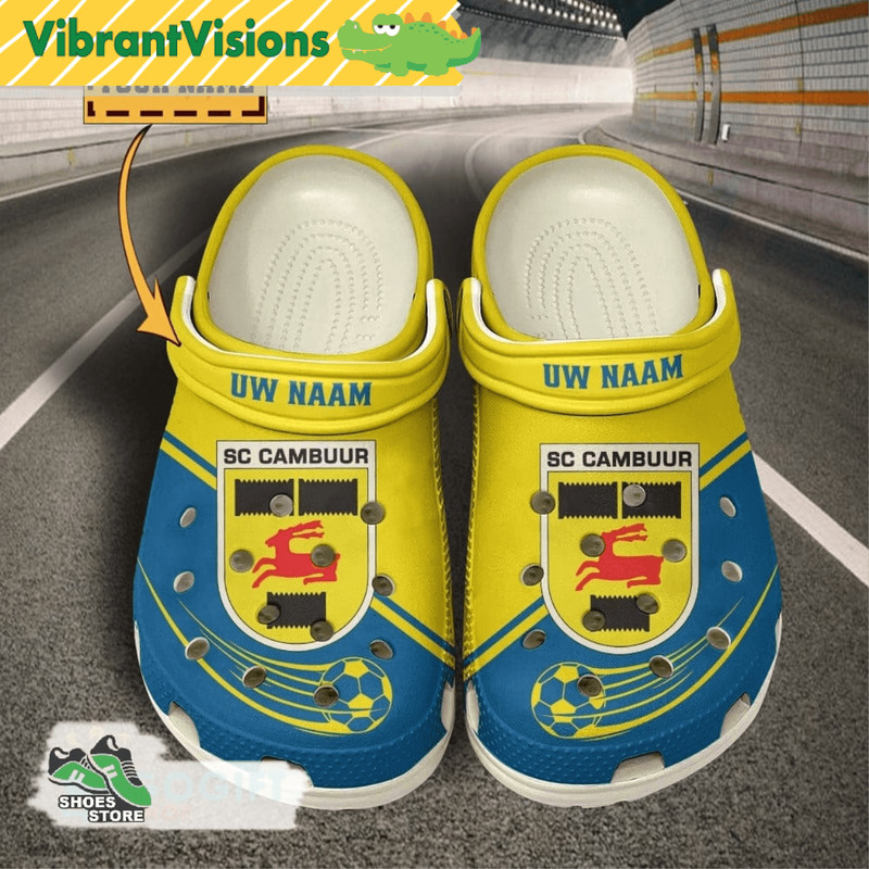 Personalized SC Cambuur Crocs SC Cambuur Merch 0