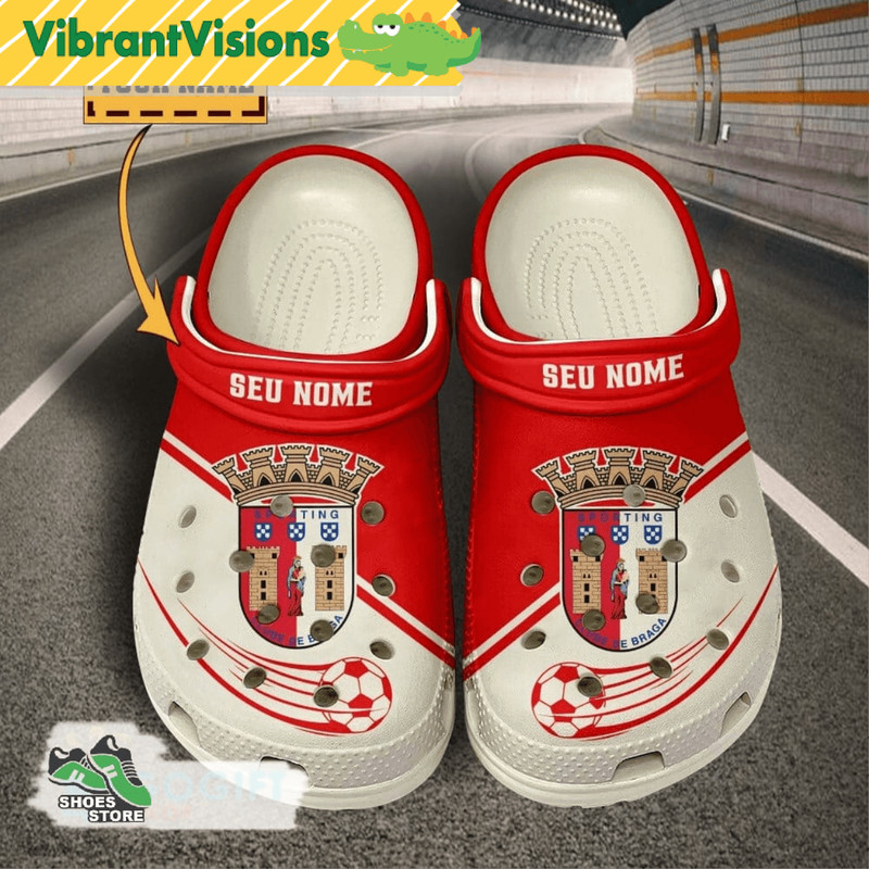 Personalized SC Braga Crocs SC Braga Merch 0