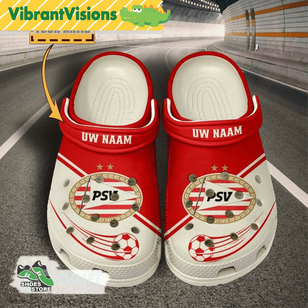 Personalized PSV Eindhoven Crocs PSV Eindhoven Merch 0