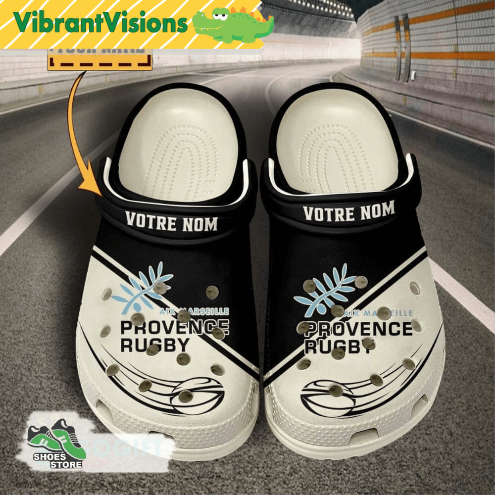 Personalized Provence Rugby Crocs Provence Rugby Merch 0