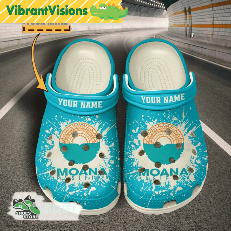 Personalized Moana Pasifika Crocs Moana Pasifika Merch 0