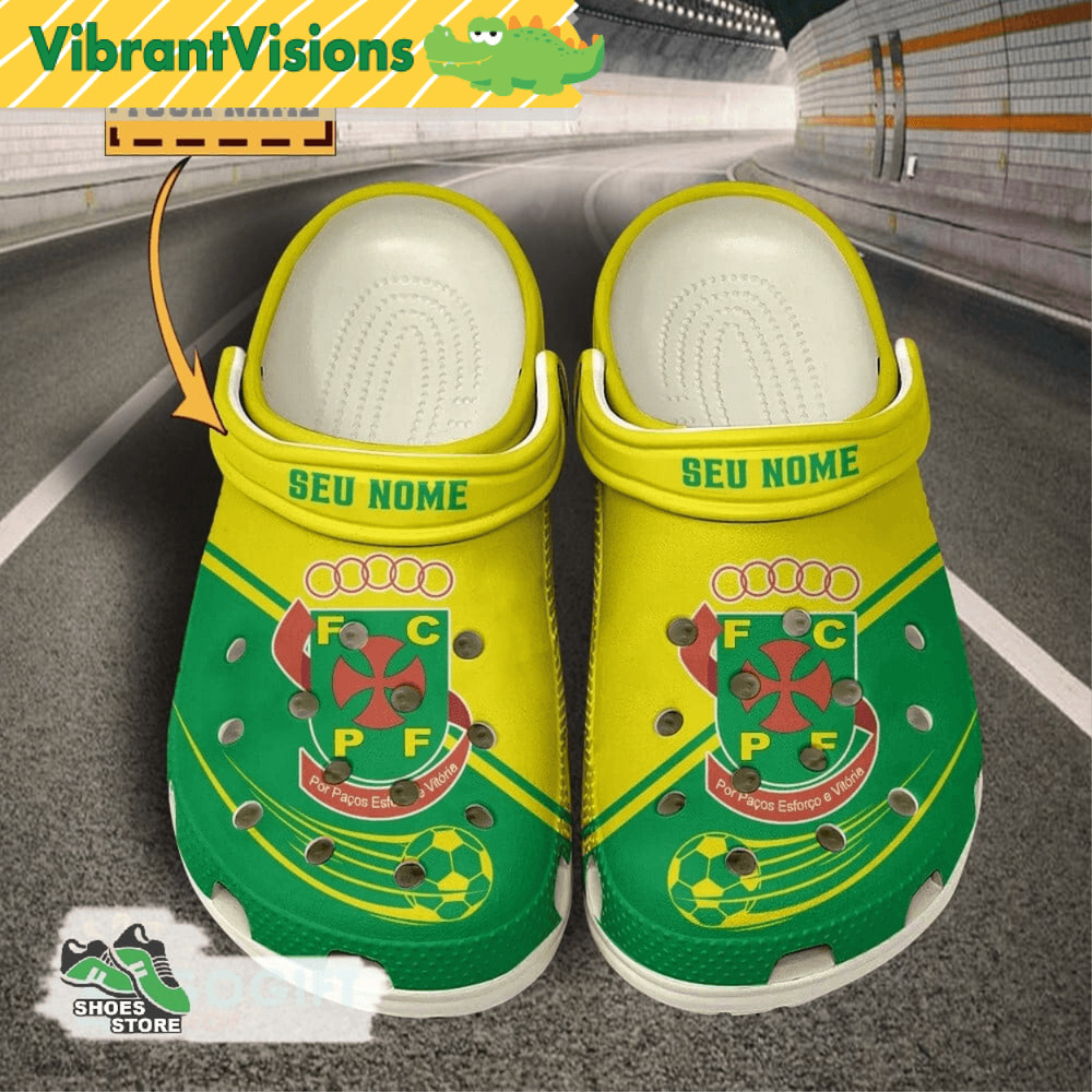 Personalized FC Pacos De Ferreira Crocs FC Pacos De Ferreira Merch 0