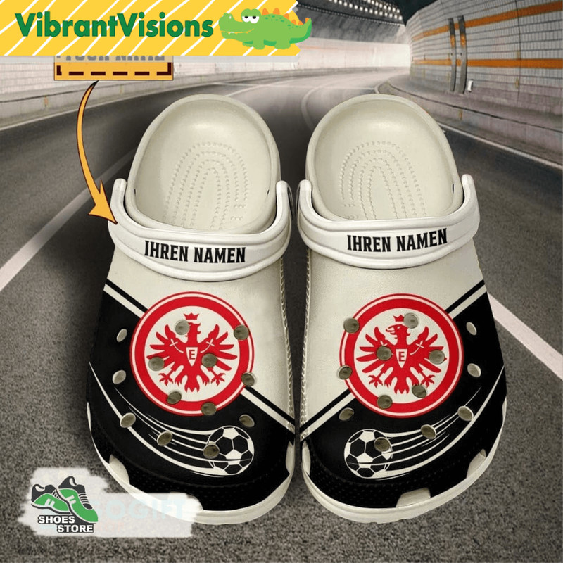 Personalized Eintracht Frankfurt Crocs Eintracht Frankfurt Merch 0