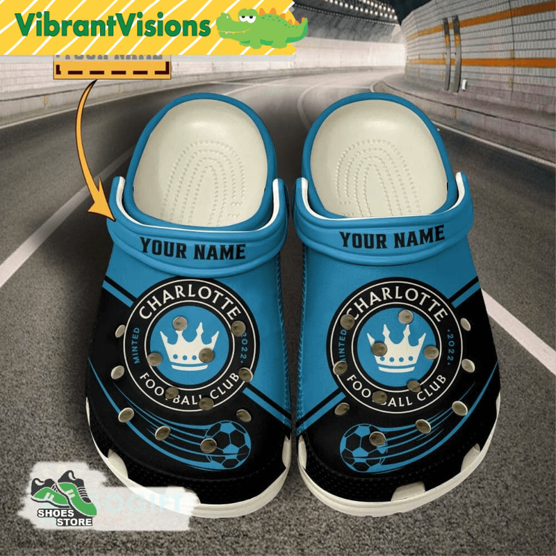 Personalized Charlotte FC Crocs Charlotte FC Merch 0