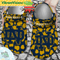 Notre Dame Fighting Irish Sport University Cow Animal Print New Clog Shoes Football Custom Crocs Sh 0