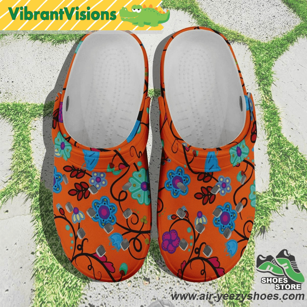 Nipin Blossom Carrot Muddies Unisex Crocs Shoes 0