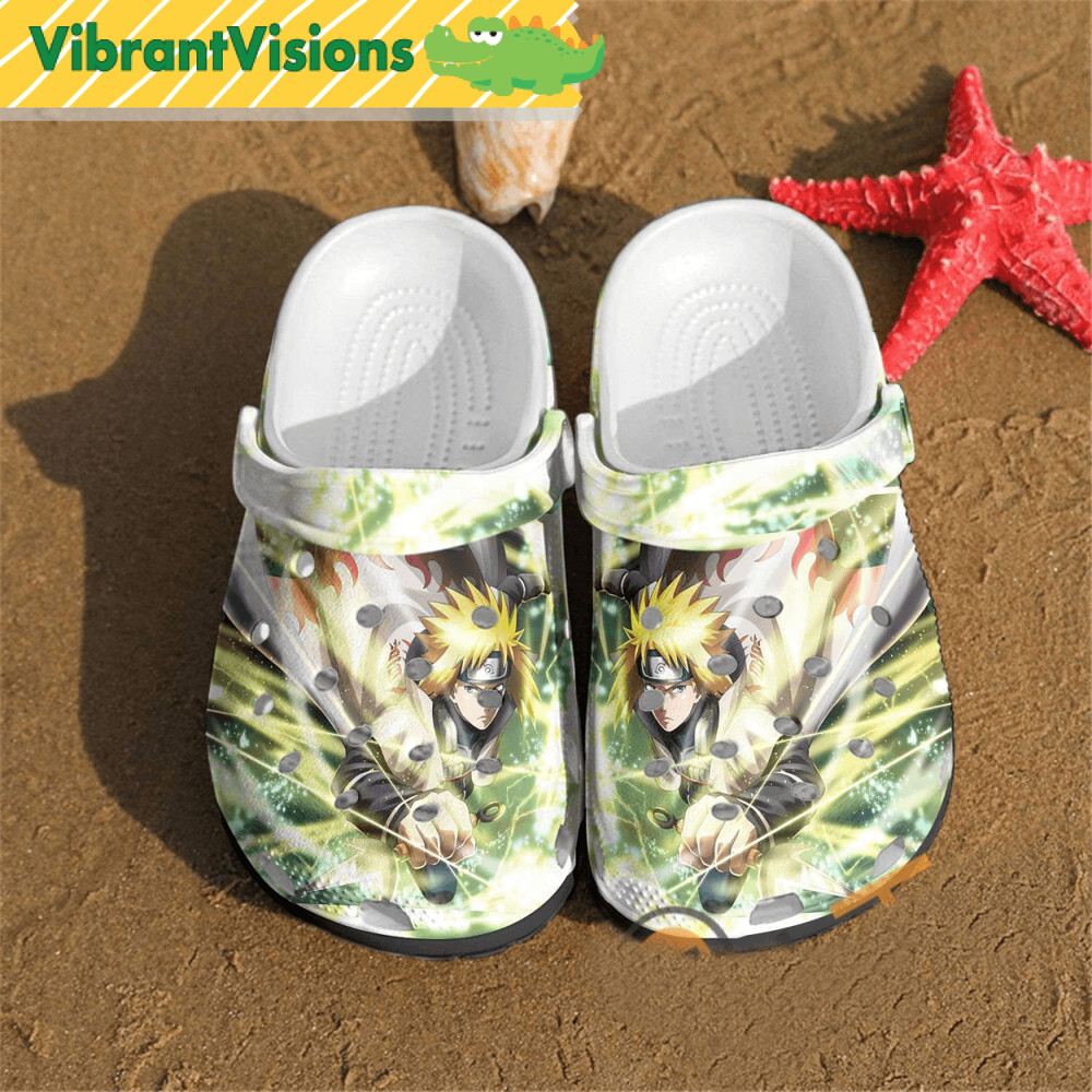 Namikaze Minato Anime Crocs Clog Shoes 0
