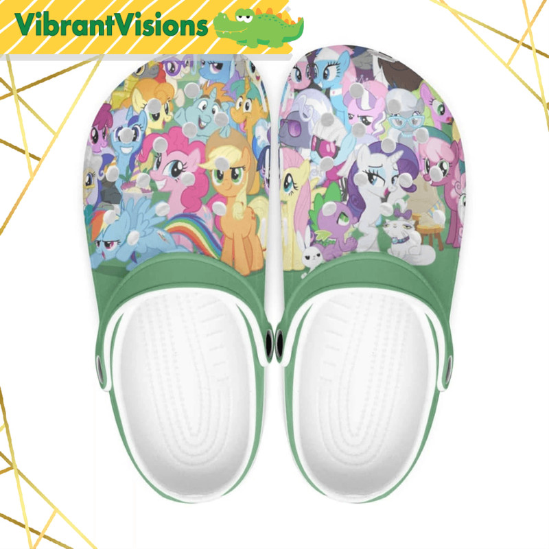 My Little Pony Dash Cartoon Crocs 0