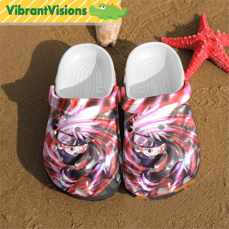 Kakashi Hatake Anime Crocs Clog Shoes 0