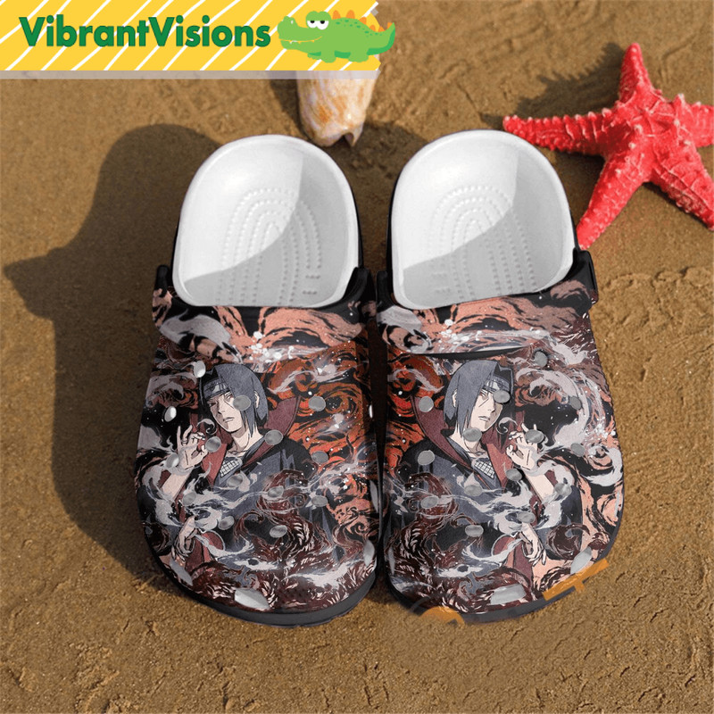 Itachi Render Anime Crocs Clog Shoes 0
