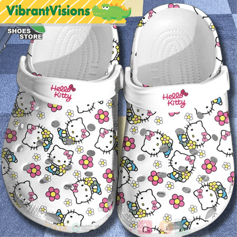 Hello Kitty Crocs Shoes 0
