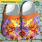 Glitter Leopard Pumpkin Crocs Shoes Spooky Season Pattern Crocs Shoes 0