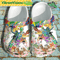Giraffe Lady Flower Back To School Crocs Shoes Teacher Life Crocs Shoes 0
