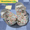 Floral Pitbull Slippers Flowers Pitbull Dog Mom Dog Dad Gift Crocs Shoes 0