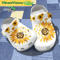 Firefighter Sunflowers Firefighter Lovers Gift Father Gift Mom Gift Crocs Shoes 0