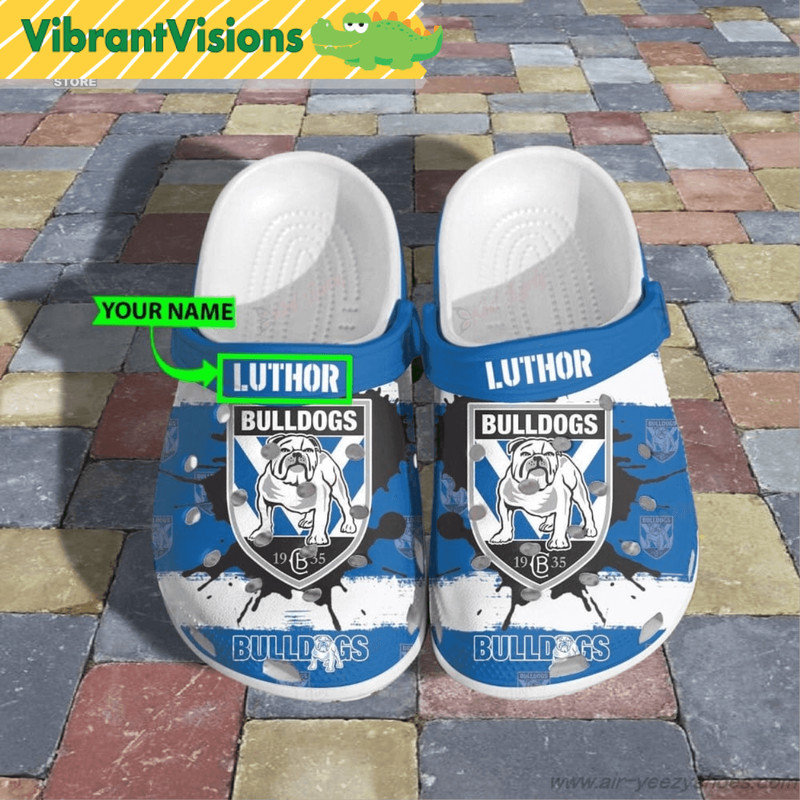 Canterbury Bankstown Bulldogs Crocs NRL Shoes Gift For Fan 0