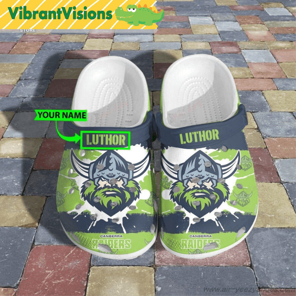 Canberra Raiders Crocs NRL Shoes Gift For Fan 0
