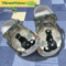 Black Cats Slippers Black Kitty Cat Mom Lovers Cat Family Crocs Shoes 0