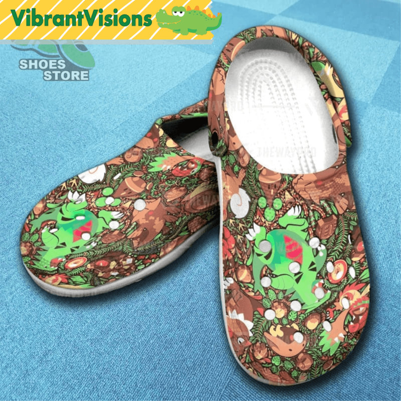 Anime Pokemon Rock Inspired Clog Shoes 0