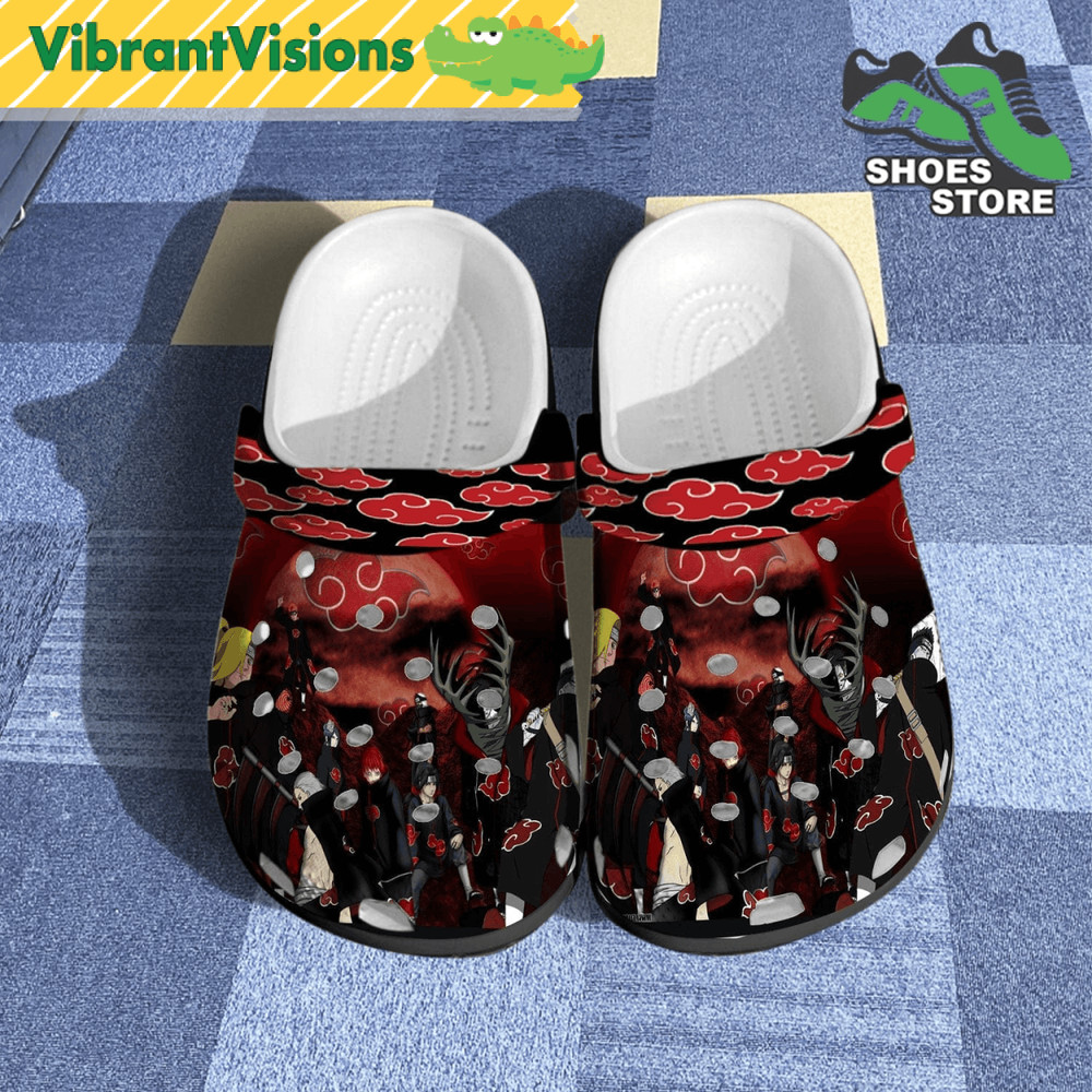 Akatsuki Clan Comfortable For Mens Womens Classic Crocs 0