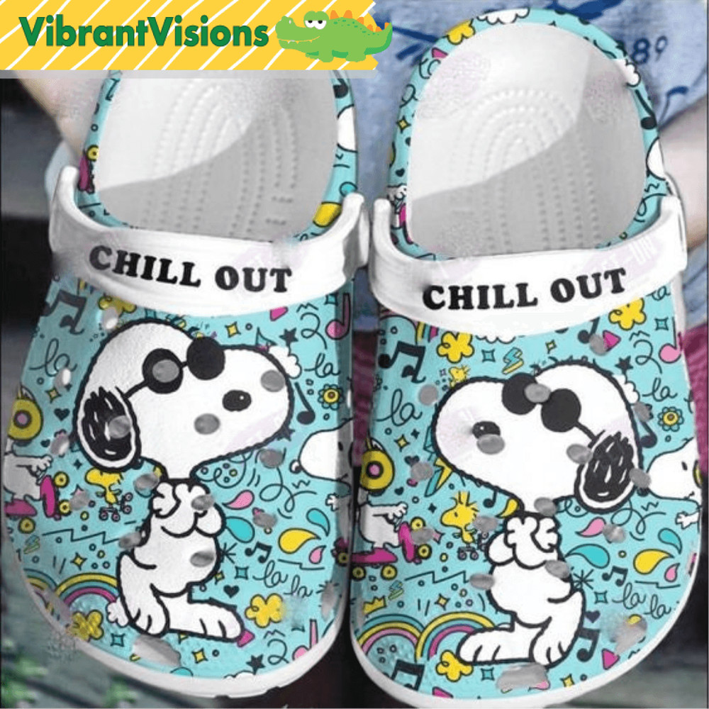 Personalized Peanuts Snoopy Chill Out Clogs Shoes 0