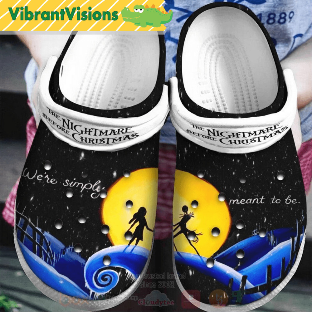 Nightmare Before Christmas Jack amp Sally Halloween Classic Clogs 3