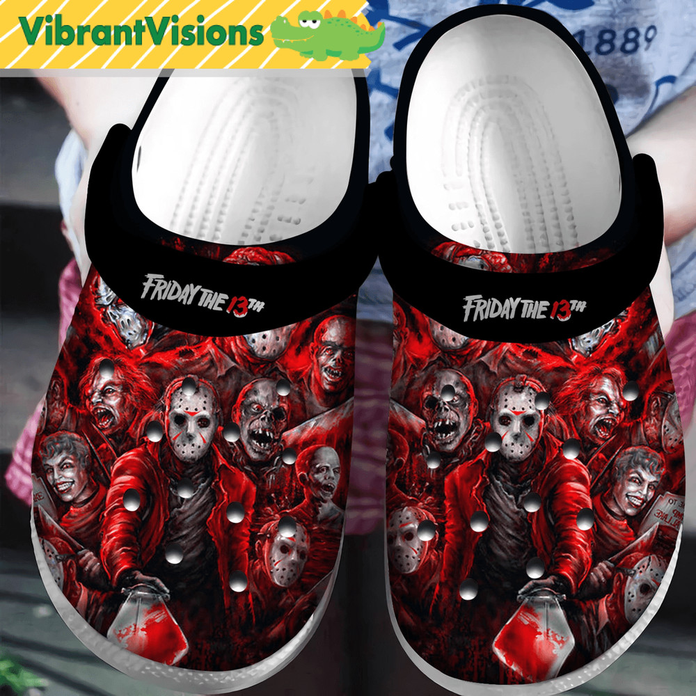 Horror Jason Voorhees Halloween Classic Clog Shoes 0