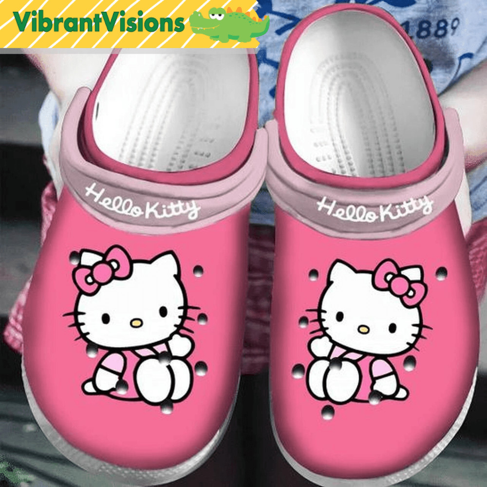 Hello Kitty Simple Clogs Shoes For Fans 1