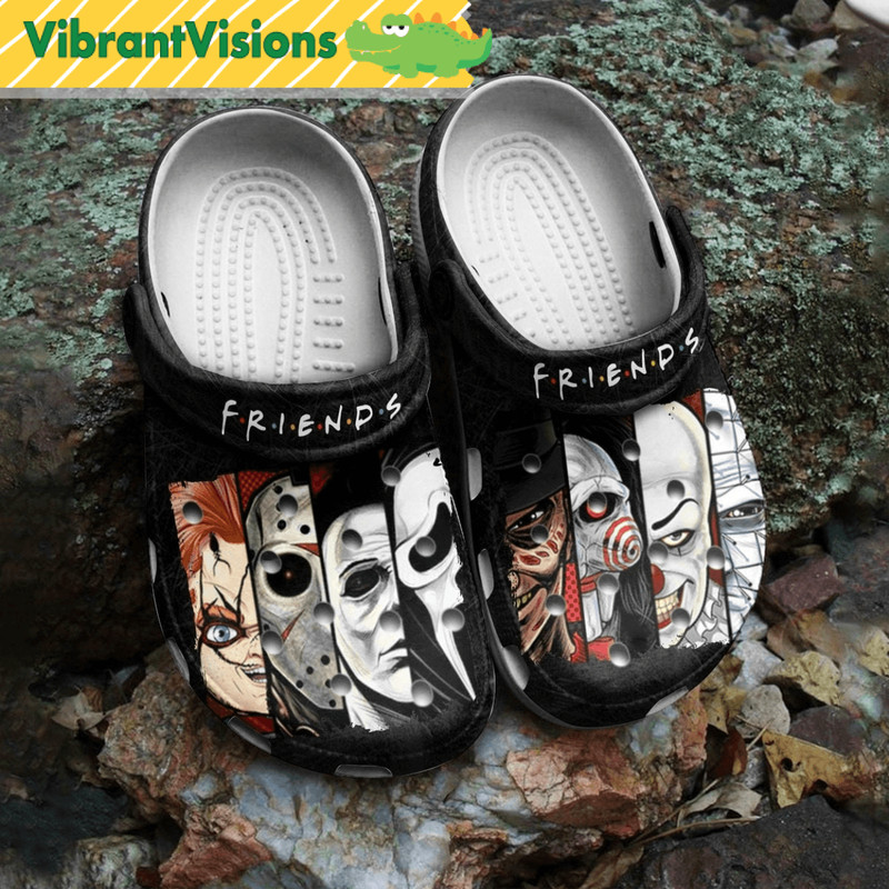 Friends Horror Scary Movies Clogs Shoes For Women Men 0