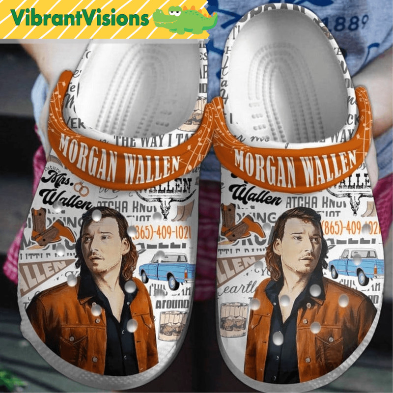 Concert Morgan Wallen Clogs Shoes 0