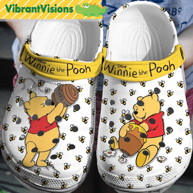 Winnie The Pooh Clog Shoes Pooh And Friends Sandal Shoes Gift For Women Pooh Bear Disneyland Summer 0
