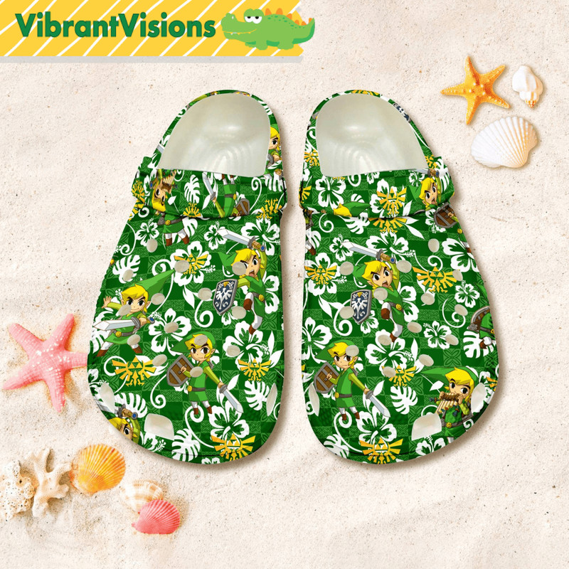 The Legend Of Zelda Shoes Zelda Tears Of The Kingdom Shoes Breath Of The Wild Clogs Legend Zelda Sa 0