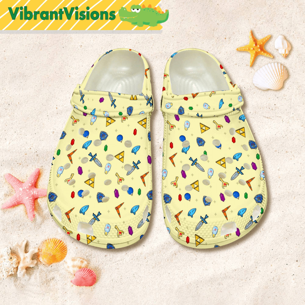 The Legend Of Zelda Shoes Zelda Tears Of The Kingdom Shoes Breath Of The Wild Clogs Legend Zelda Sa 0