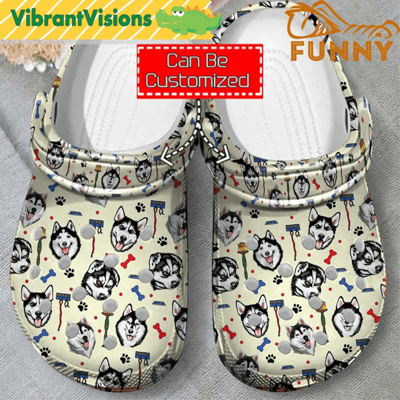 Siberian Husky Crocs Classic Clog 0