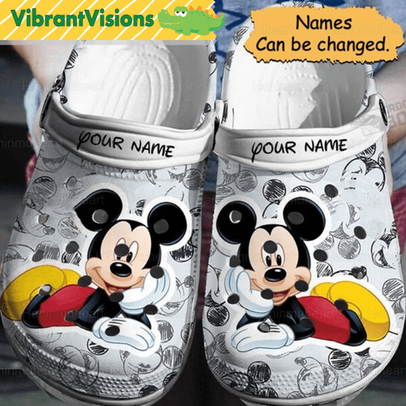 Mickey Minnie Clog Shoes Mickey And Friends Sandal Shoes Gift For Women Mickey Minnie Mouse Disneyl 1