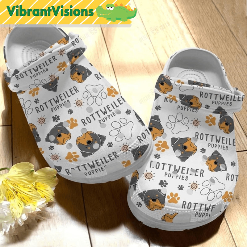 Rottweiler Gifts Crocs Clog Shoes 0