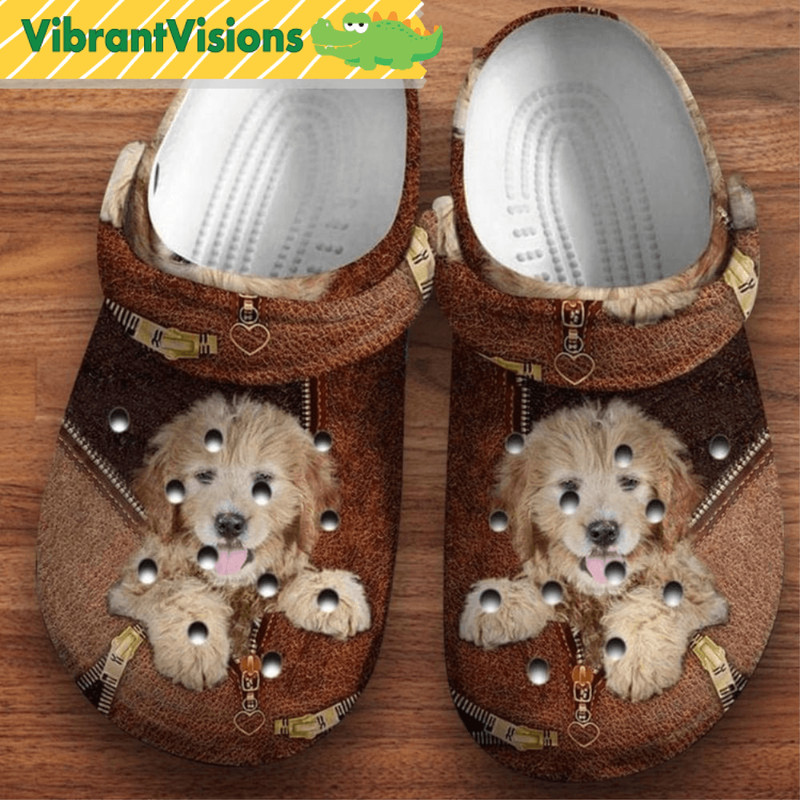 Pretty Puppy Dog Crocs 1