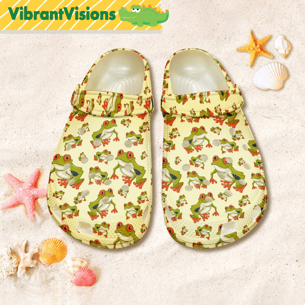 Frog And Toad Clog Shoes Funny Frog Sandal Shoes Gift For Women Gift For Farmer Funny Toad Shoes Su 0