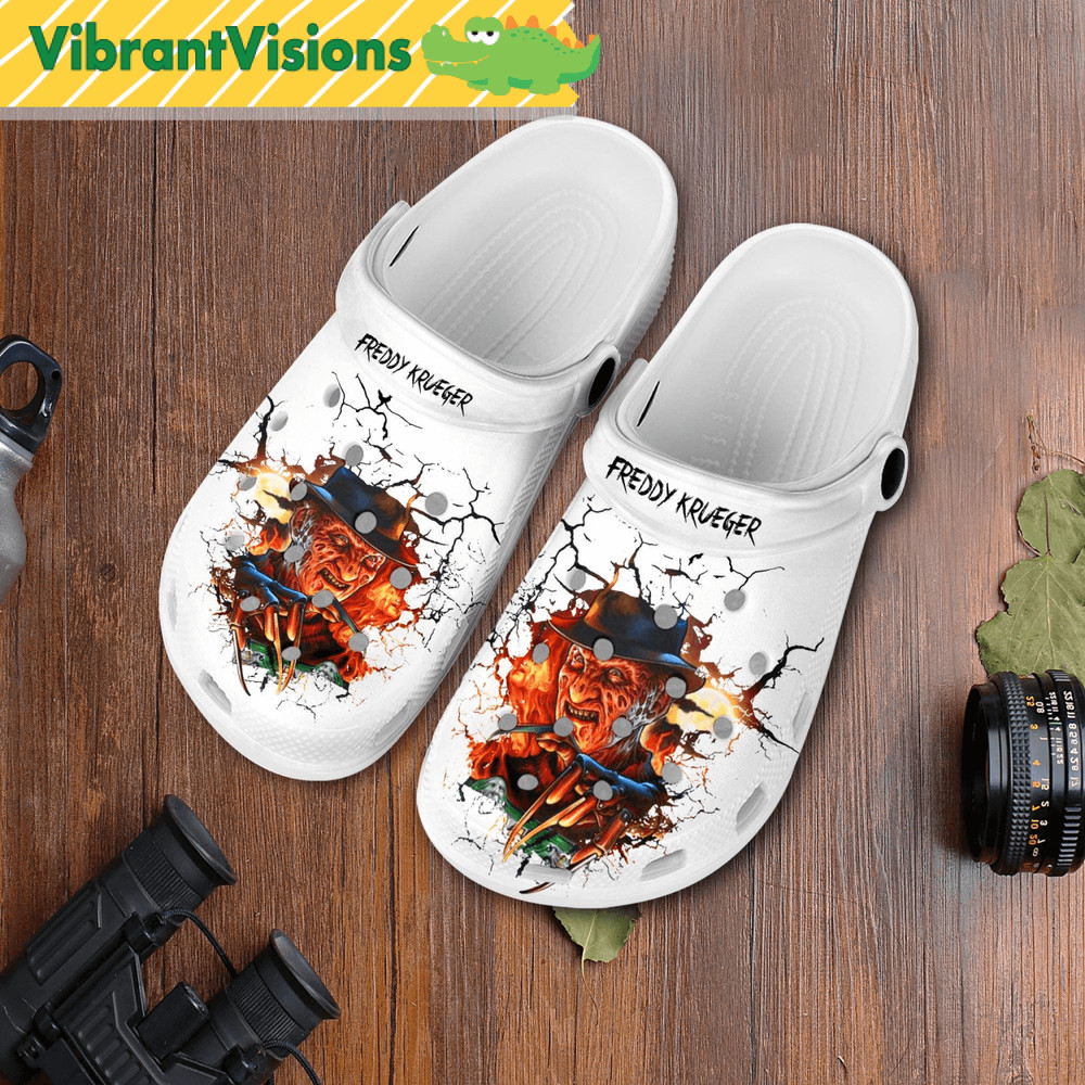 Freddy Krueger Clog Shoes Freddy Krueger Sandal Shoes Horror Character Summer Shoes Horror Hallowee 0