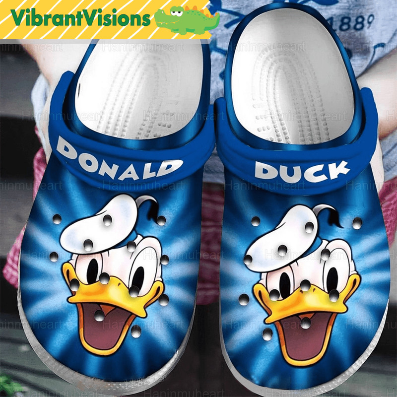 Donald Duck Clog Shoes Donald Daisy Duck Sandal Shoes Gift For Women Donald Couple Shoes Summer Sho 0