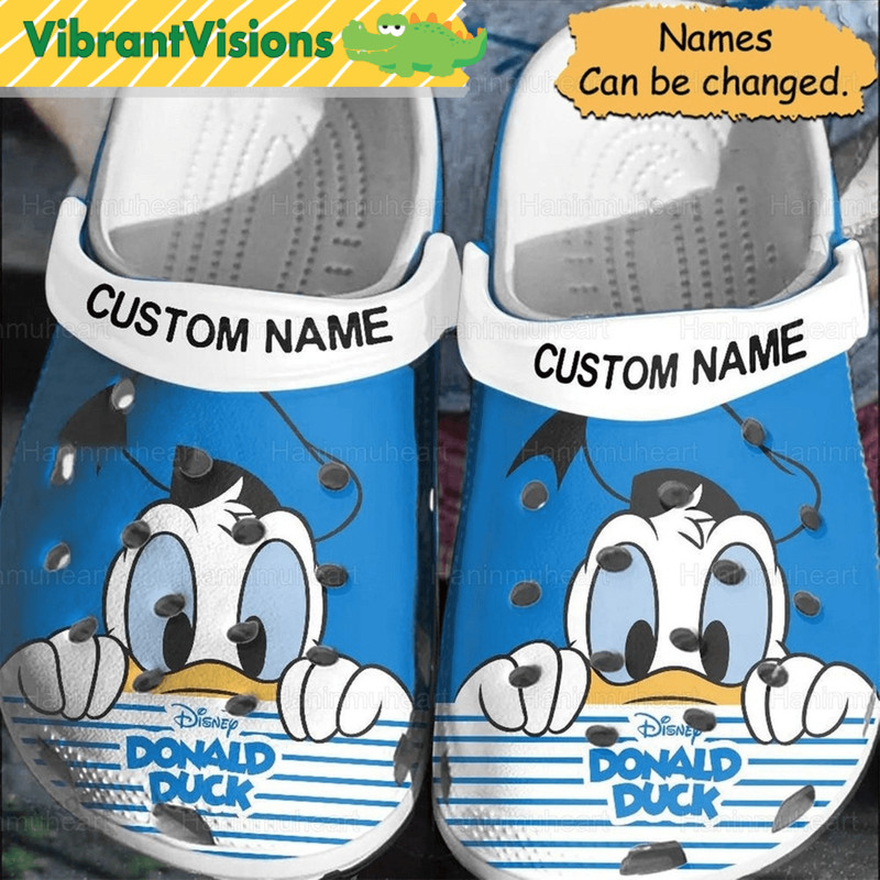 Donald Duck And Daisy Duck Clog Shoes Donald Daisy Duck Sandal Shoes Gift For Women Donald Couple S 0