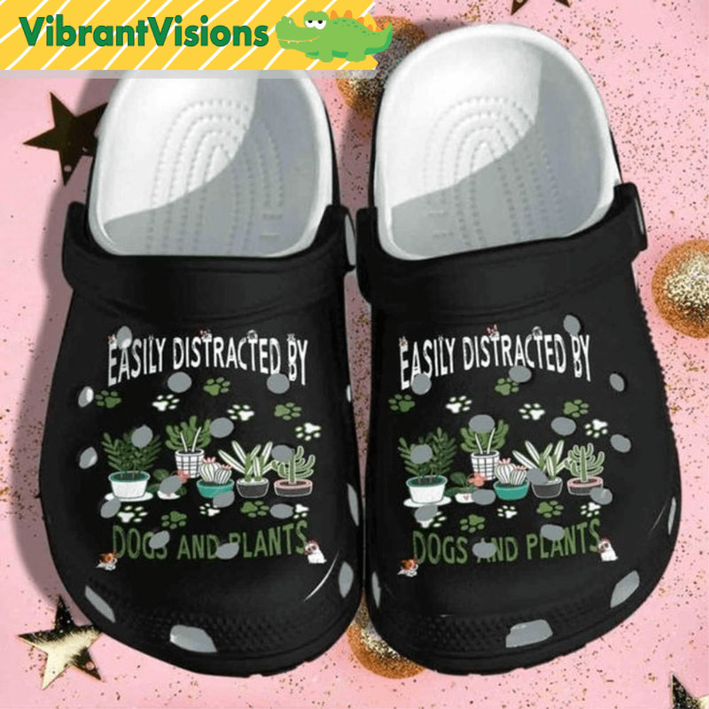 Plants And Dog Crocs 0