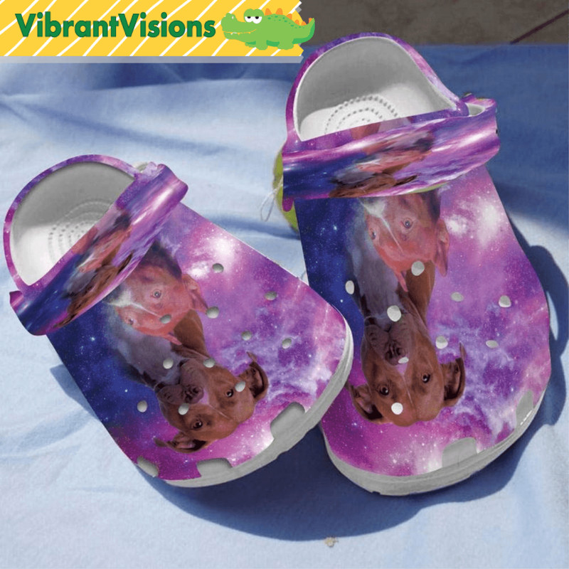 Pitbull Universe Dog Mom Crocs 0