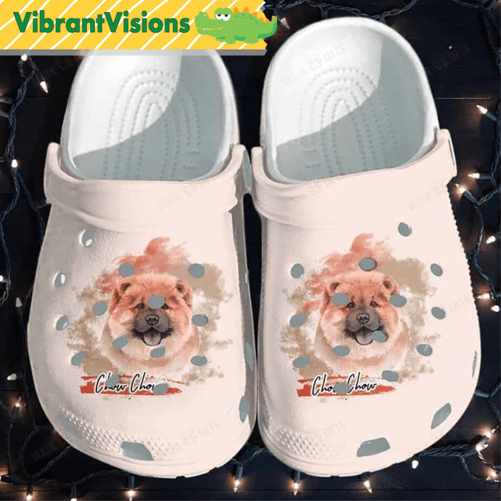 Personalized Chow Chow Crocs 0