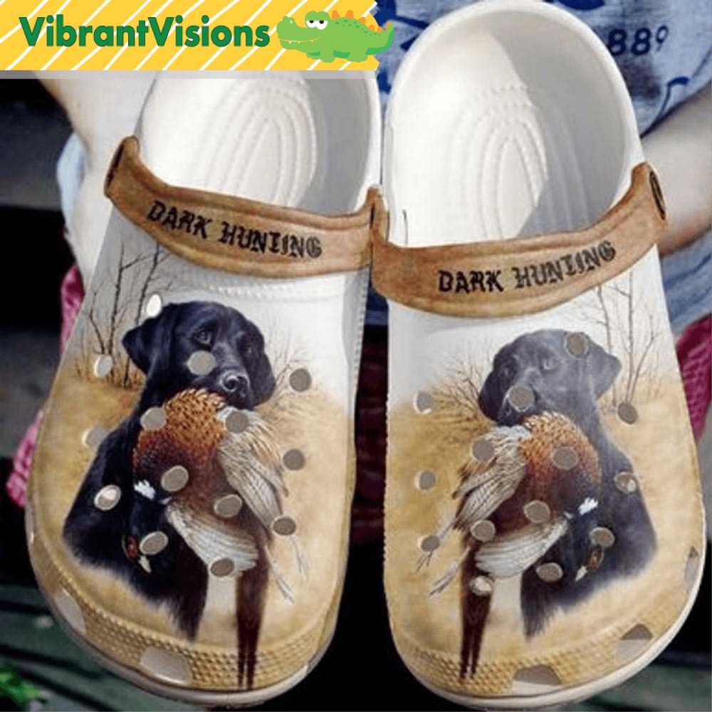 Labrador Retriever Duck Hunter Dog Crocs 0