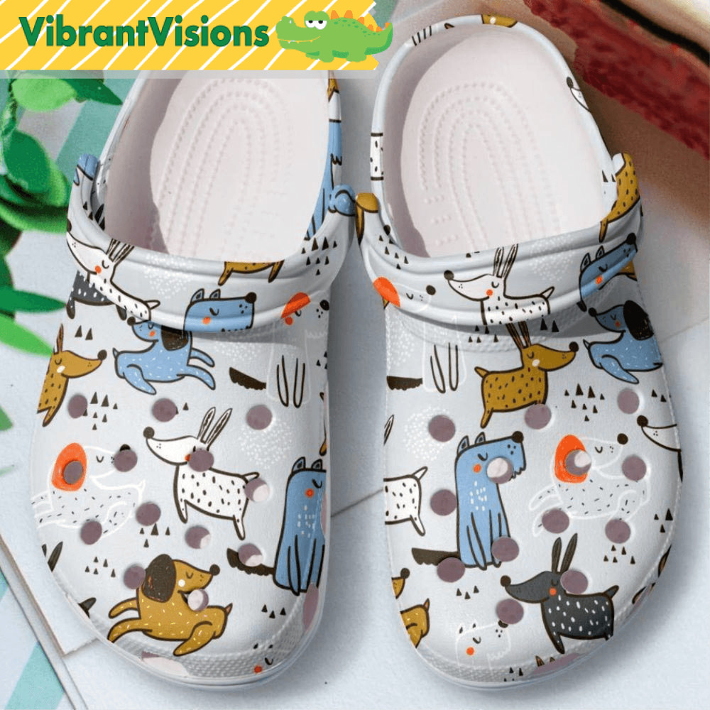 Kawaii Dog Crocs 0