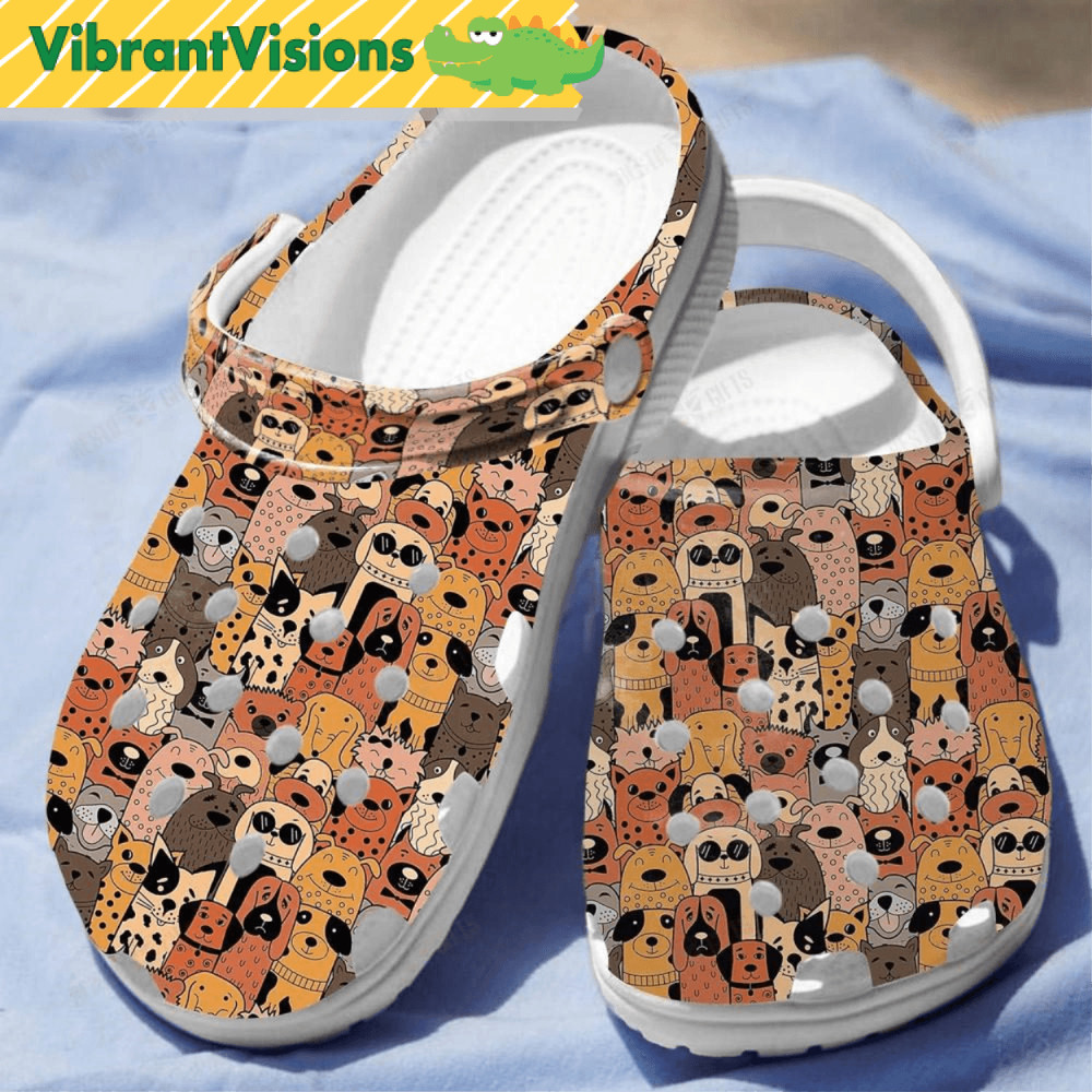 Funny Dogs Classic Crocs 0