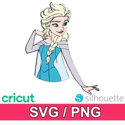 frozen svg and png files bundle for cricut and silhouette - vector images, clipart 9