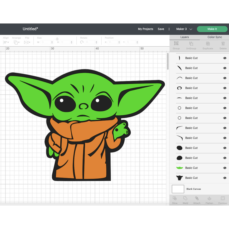 Baby Yoda Svg Files, Baby Yoda Png Files, Vector Png Images, SVG Cut File for Cricut, Clipart Bundle Pack