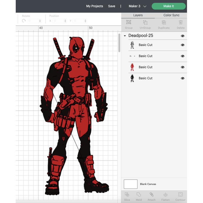 Deadpool Svg Files, Deadpool Png Files, Vector Png Images, SVG Cut File for Cricut, Clipart Bundle Pack